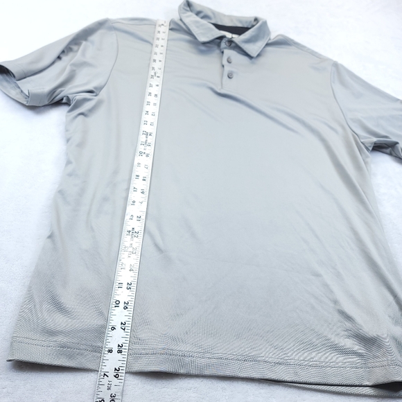 Rorie Whelan Polo Shirt Mens Size XL Gray Golf UPF 50 Wicking Breathable - Picture 2 of 6